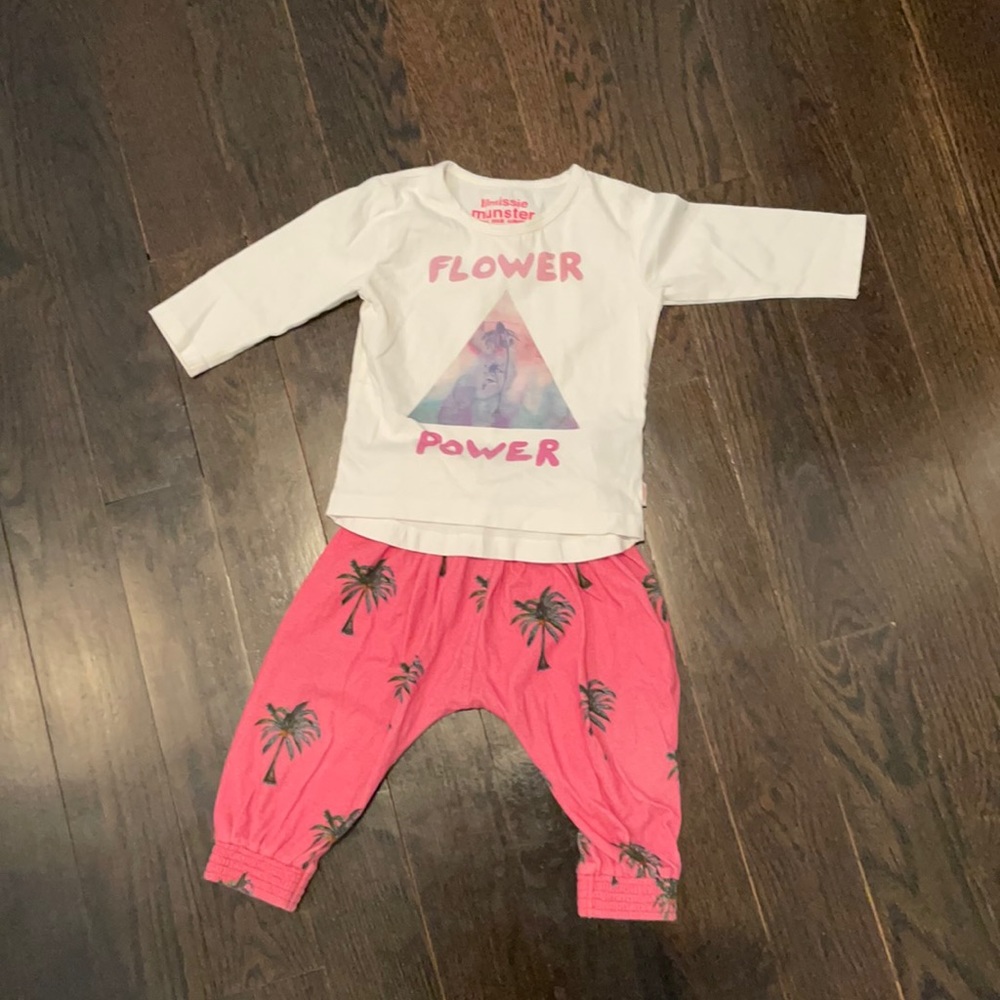 Munster baby girl outfit